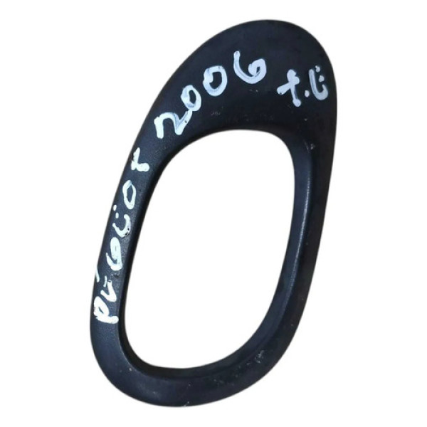 Moldura Maçaneta Int Traseir Esquerda Peugeot 206 9628405077 Prateado Traseira