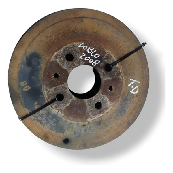 Cubo Roda Traseira Fiat Doblo 1.8 2007/2008/2009 7769850