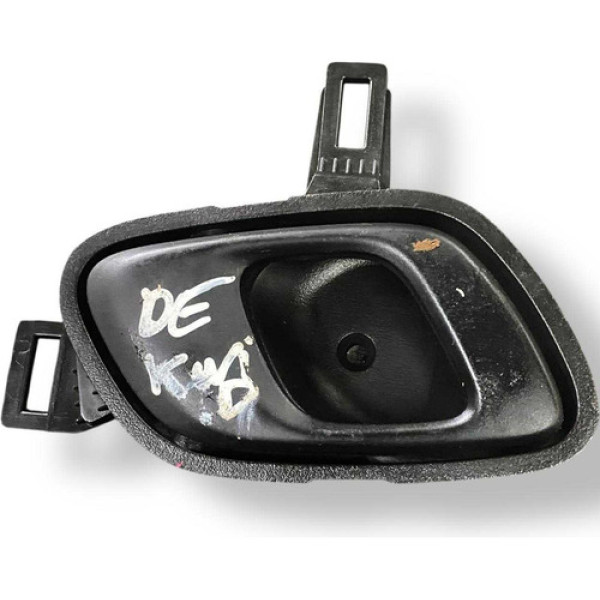 Maçaneta Interna Dianteira Esquerda Renault Kwid 2019 2020 Branco Dianteira