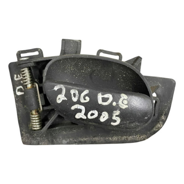 Maçaneta Interna Diant Esquerda Peugeot 206 04/12 9623698477 Dianteira