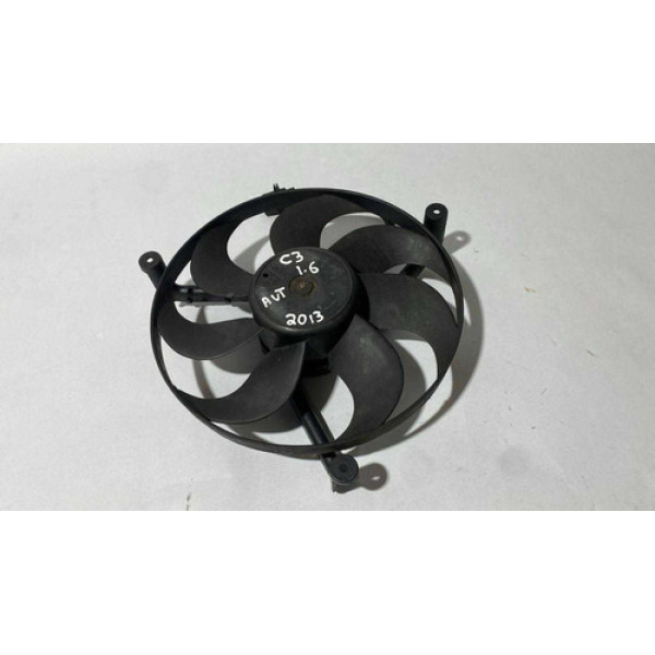 Ventoinha Radiador Citroen C3 1.6 2013 881061409 Aut 