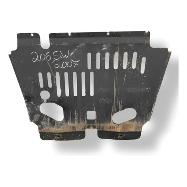 Protetor Carter Peito Aço Peugeot 206 Sw 1.6 2007 2008 09