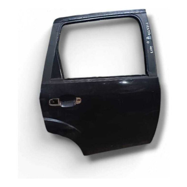Porta Traseira Direita Sem Vidro Ford Fiesta 2013 Original