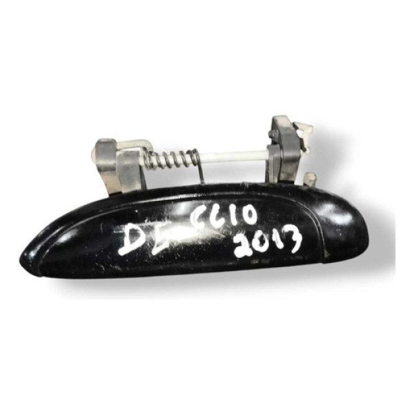Maçaneta Externa Dianteira Esquerda Clio 2011 8200916958 Preto Dianteira