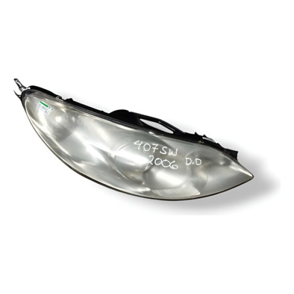 Farol Direito Peugeot 407 Sw 2006 2006 2007 2008 42020748  Direito/passageiro