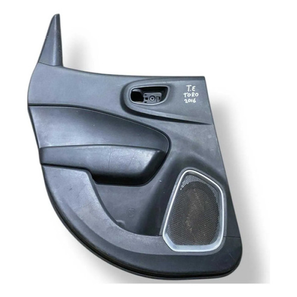 Forro Porta Traseira Esquerda Fiat Toro 2016 2017 - 1736807x Preto