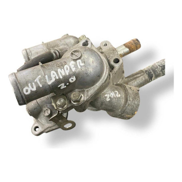 Carcaça Válvula Termostática Outlander 2012/2013/2014 1y21n8 Prateado