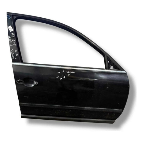 Porta Dianteira Direita Volkswagen Passat 2004 C/detalhe Dianteira Direita Preto