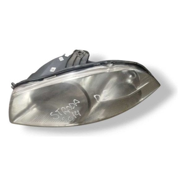 Carcaça Farol Lado Esquerdo Fiat Strada 2014 2015 2016 2017 Esquerdo/motorista