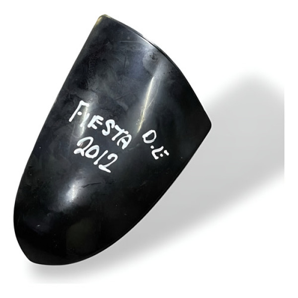 Capa Retrovisor Lado Esquerda Ford Fiesta 1.6 2008 2009 2012 Preto