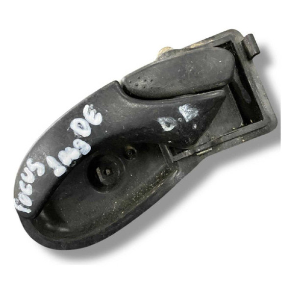 Maçaneta Interna Dianteira Esquerda Ford Focus 2009 2010 Preto Dianteira