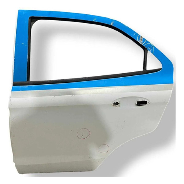 Porta Traseira Esquerda Ford Ka 2015 2016 A 2021 Com Detalhe Traseira Esquerda Branco