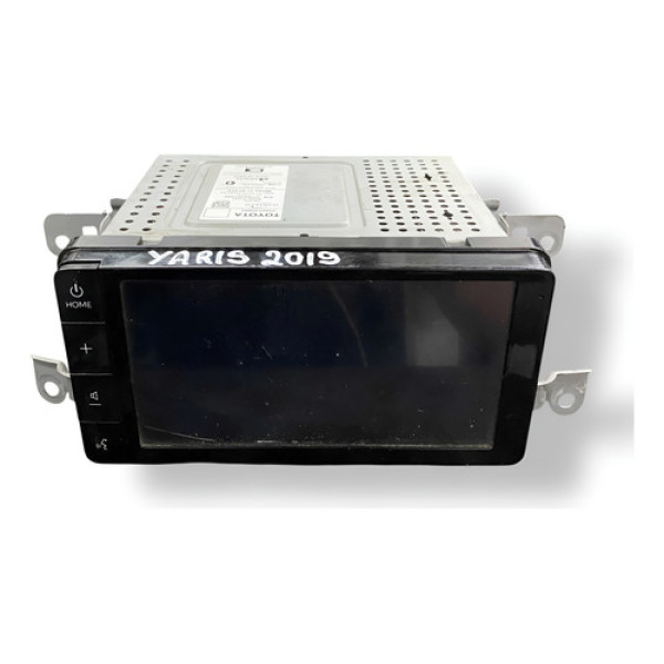 Tela Multimidia Toyota Yaris 1.5 2019 A 2022 000261810014 Branco