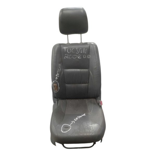 Banco Dianteiro Direito (carona) Hyundai Tucson 2008 Detalhe Preto