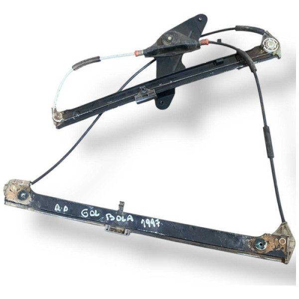 Máquina Vidro Manual Dianteiro Direito Vw Gol Bola 1997/1998