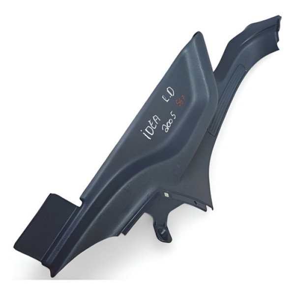 Acabamento Soleira Direito Fiat Idea 1.4 2005 735374316 Verde-escuro