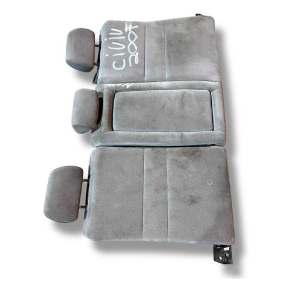 Encosto Banco Traseiro Honda New Civic 2007 2008 2009 Tecido Cinza