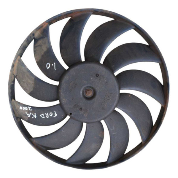 Hélice Ventoinha Radiador Com Motor Ford Ka 1.0 1999/2000