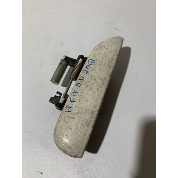 Maçaneta Externa Dianteira Direita Honda Fit 2012 Preta Dianteira