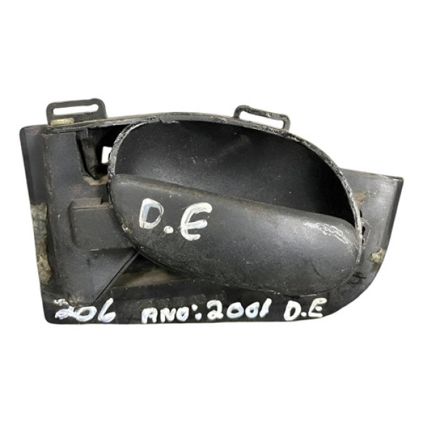 Maçaneta Interna Diant Esquerda Peugeot 206 2001 9323698477 Dianteira