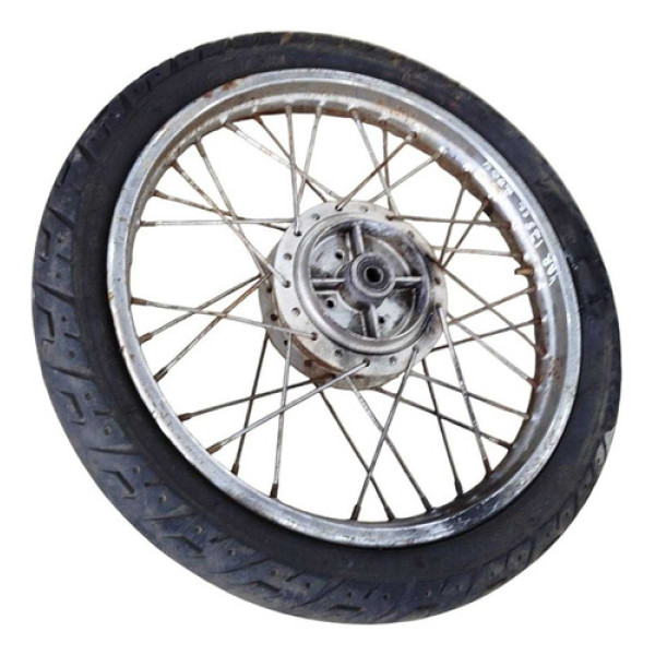 Roda Com Pneu Yamaha Ybr 125 Factor 4mm 2004 Original