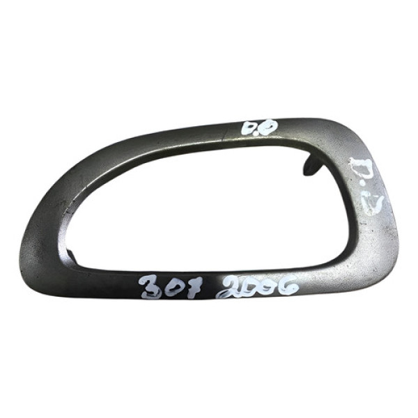 Moldura Maçaneta Dianteira Direita Peugeot 307 06 9634769777 Cinza