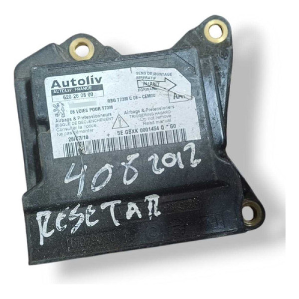 Modulo Air Bag Peugeot 408 308 9674909680 620260800 Resetar