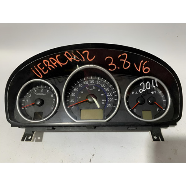Painel Instrumentos Hyundai Veracruz 3.8 V6 2011 940023j452 Preto