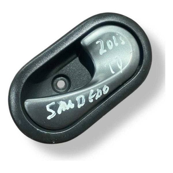 Maçaneta Interna Traseira Direita Sandero 2014 8200606887 Branco Traseira