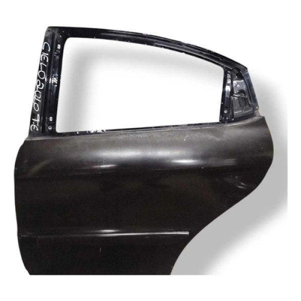 Porta Traseira Esquerda Chery Cielo 2010 2011 2012 2013 Traseira Esquerda Preto