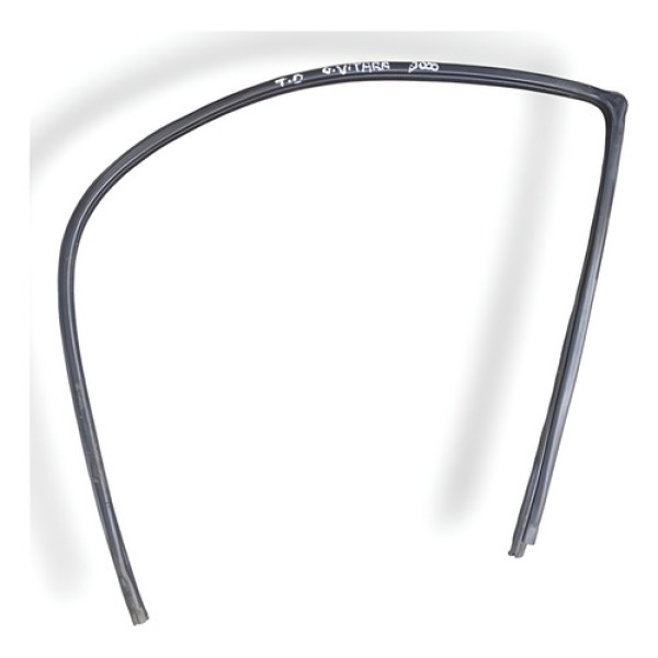 Canaleta Vidro Porta Traseira Direita Grand Vitara  2000 Preto