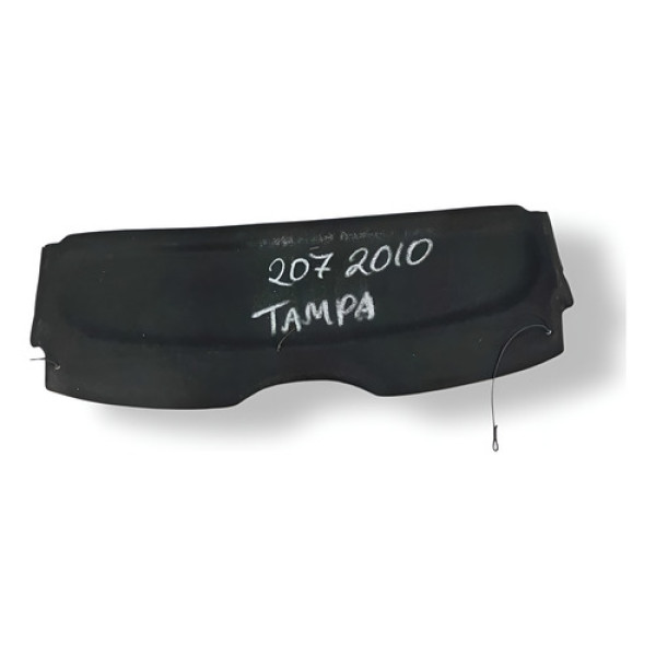 Tampa Porta Malas Peugeot 207  2007 2008 2009 2010 Preto