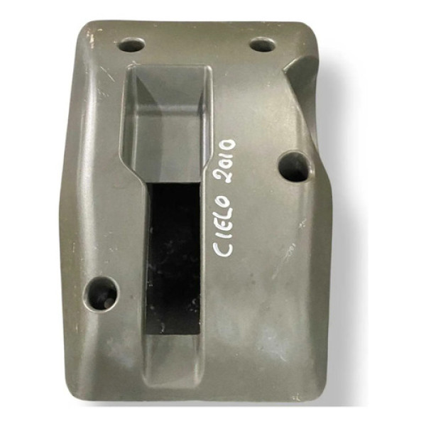 Moldura Inferior Coluna Painel Chery Cielo 2010 M113774015bh Preto Listras