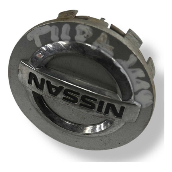 Calota Central Roda Nissan Tiida 2008 2009 2010 40342zm70b Preto