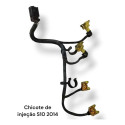 Chicote Dos Bicos De Injeção Chevrolet S10 2.4 2014 93343336