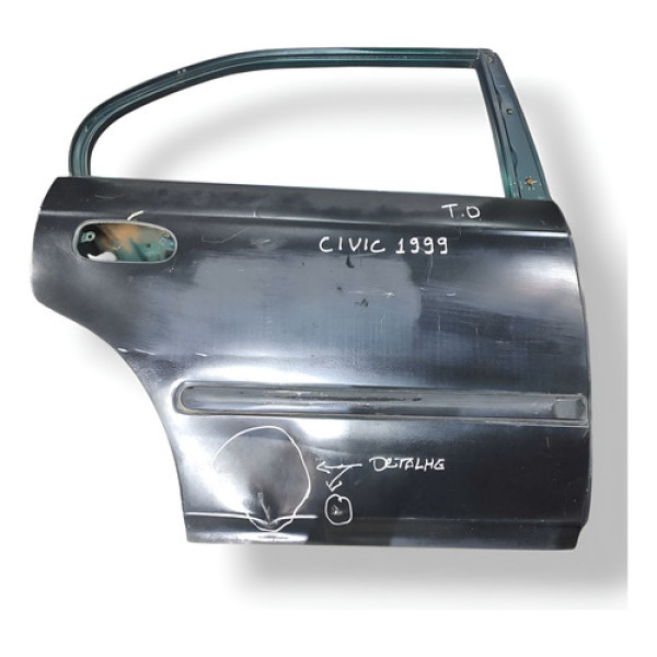 Porta Traseira Direita Honda Civic 1999 2000 Detalhes 1