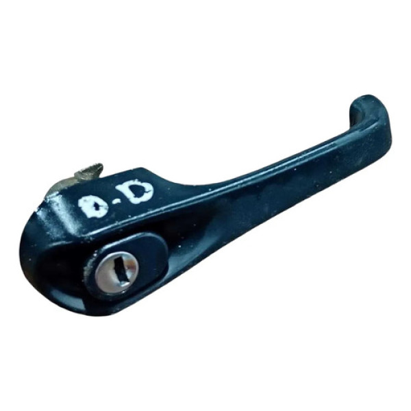 Maçaneta Externa Dianteira Direita Fiat Uno Mille 2006 2007 Preto Dianteira