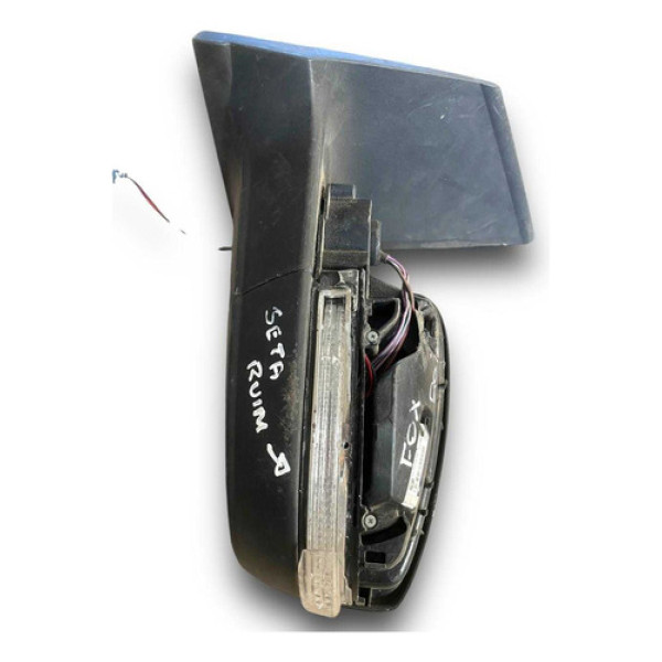 Retrovisor Externo Esquerdo Volkswagem Fox 2016 Seta Ruim