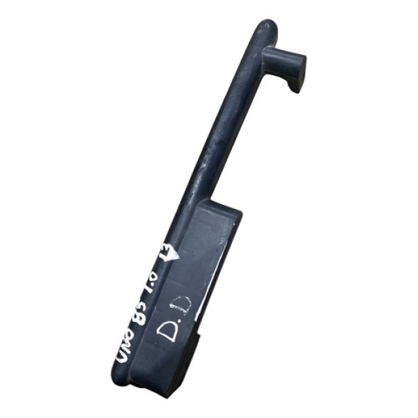 Puxador Porta Dianteira Direita Fiat Uno 1.0 1983 A 1991 Verde-escuro