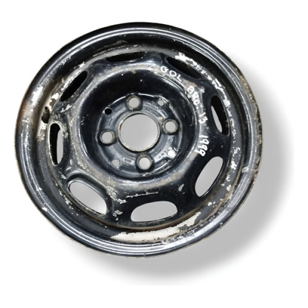Roda Ferro Avulsa Aro 13  Volkswagen Gol  1999 2000 - 1