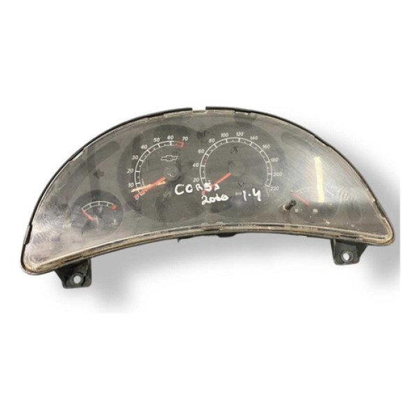 Painel Instrumentos Velocimetro Corsa 2010 2011  880482027 Preto