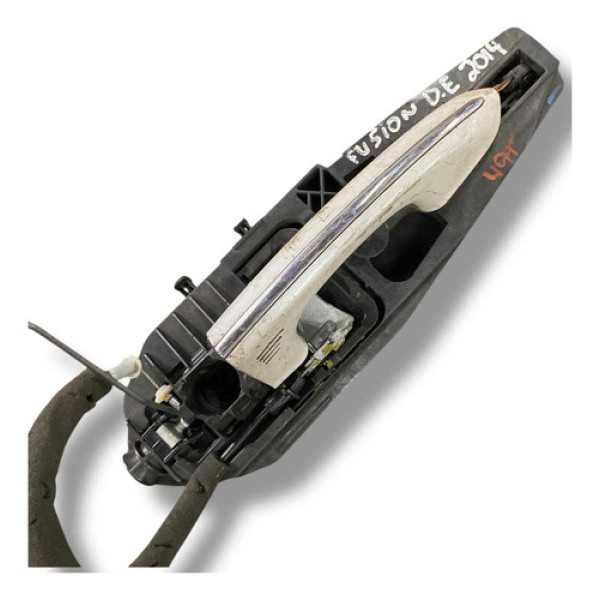 Maçaneta Externa Dianteira Esquerda Ford Fusion 2014 A 2016 Preto Dianteira