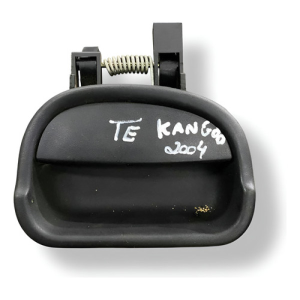 Maçaneta Interna Traseira Esquerda Kangoo 2004 7700354531 - Preto - Traseira
