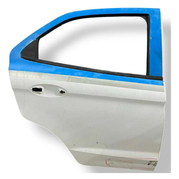Porta Traseira Direita Ford Ka 2015 2016 2017 A 2021 Detalhe Traseira Direita Branco