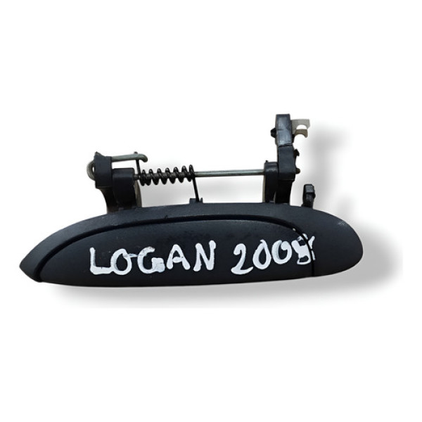 Maçaneta Externa Renault  Logan 1.0 2008 7700433075 Cinza Dianteira