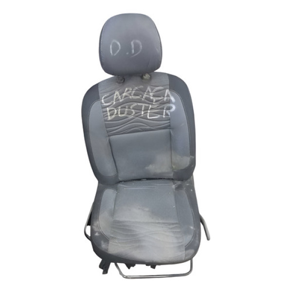 Carcaça Banco Dianteiro Direito Renault  Duster  2014 2015  Branco