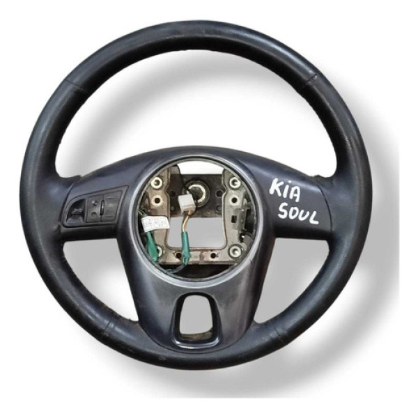 Volante Direção Comando Kia Soul 2010 2011 2012 - A02s 10h22 Preto