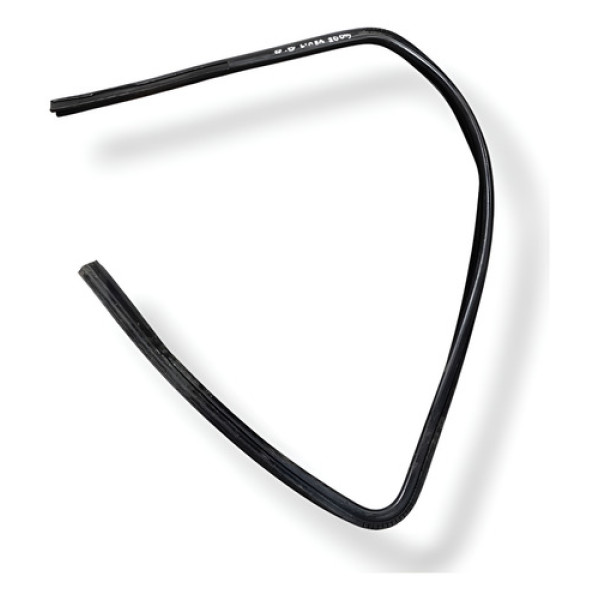 Borracha Canaleta Vidro Dianteira Direita Linea 2009 2010  Preto