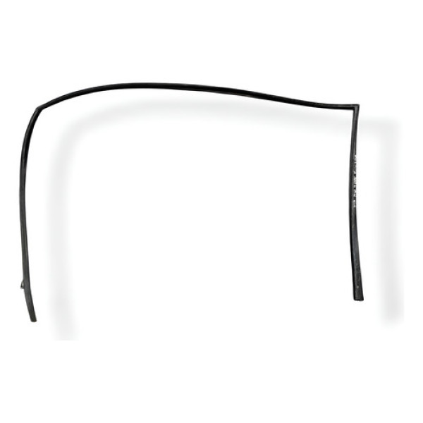 Borracha Canaleta Dianteira Esquerda Toyotoyota Fielder 2005 Preto