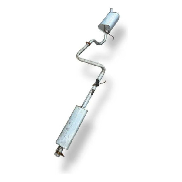 Escapamento Silencioso Traseiro Fiat Palio 2001 2002 2003